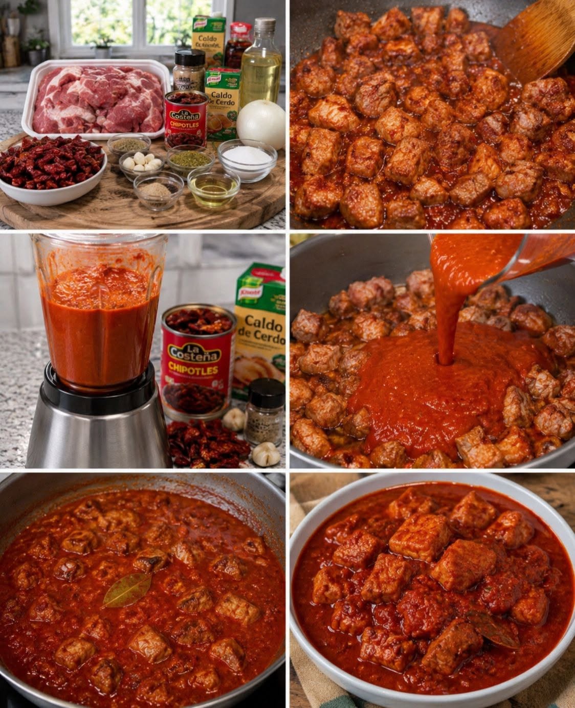 🐷🌶️🔥 ASADO DE PUERCO CON CHILE ROJO
