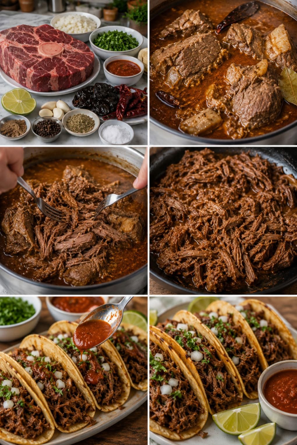 🌮🥩🔥 TACOS DE CHAMBERETE ESTILO MEXICANO 