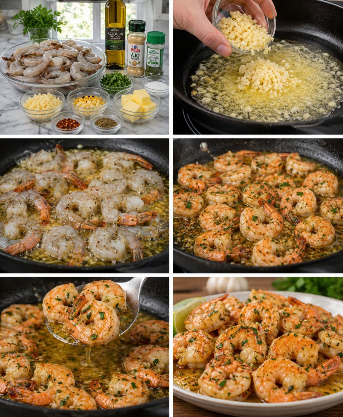 🦐🧄🔥 CAMARONES AL MOJO DE AJO CLÁSICOS Y JUGOSOS 