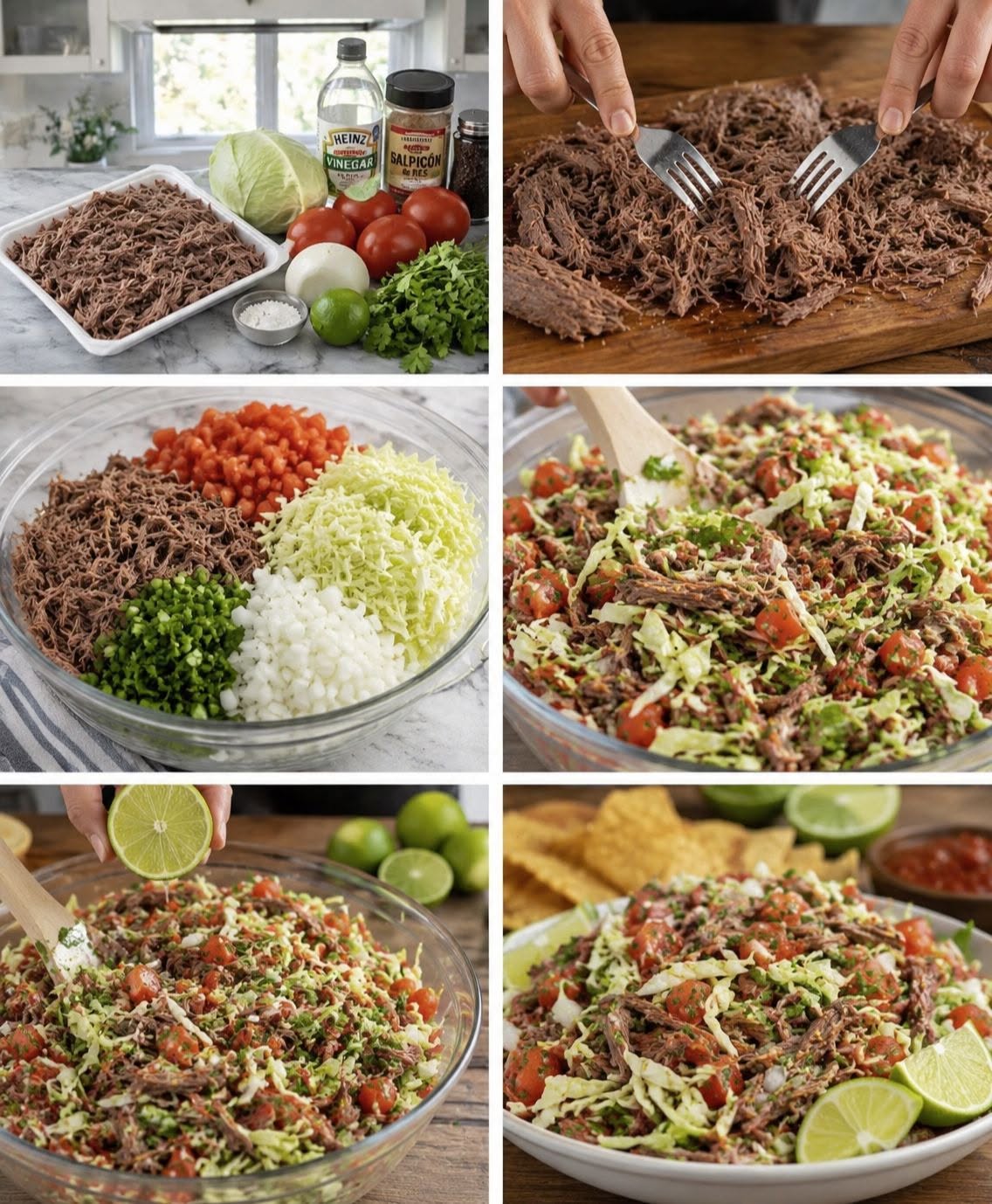 🥩🥬🔥 SALPICÓN DE RES ESTILO CASERO ✨