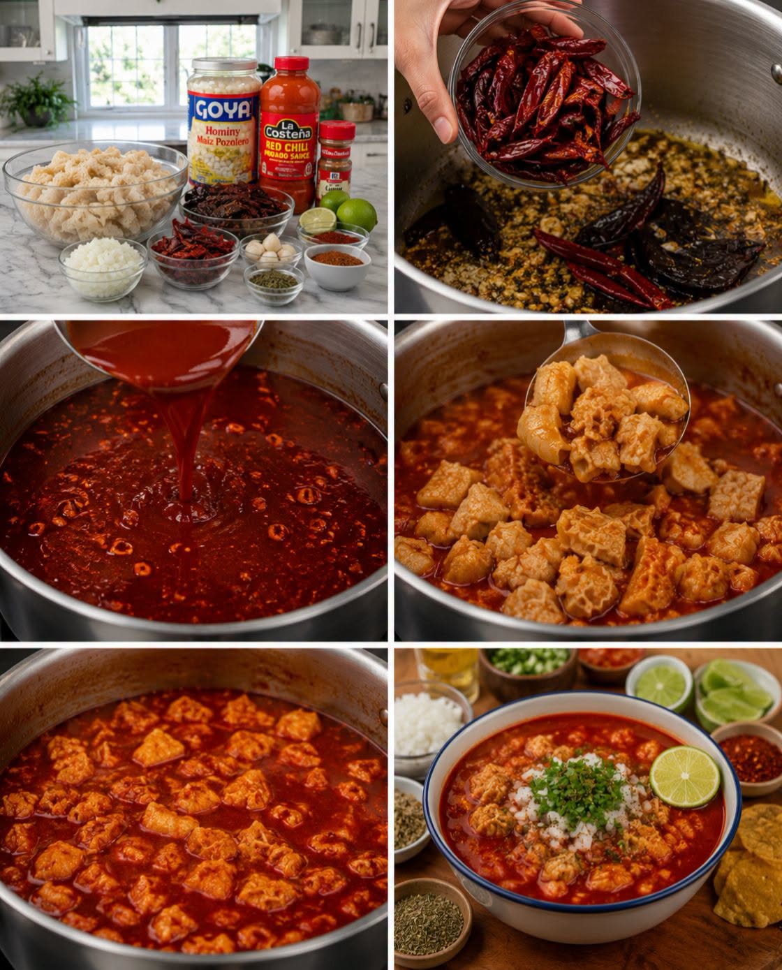 🍲🌶️🔥 MENUDO ROJO BIEN PICOSITO