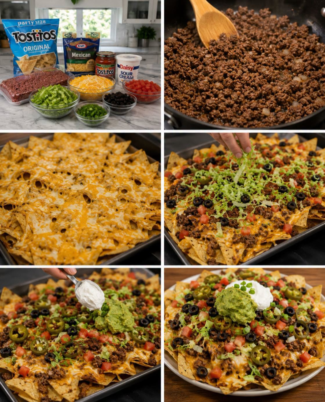 🧀🥩🌶️ NACHOS SUPREMOS CON CARNE Y QUESO
