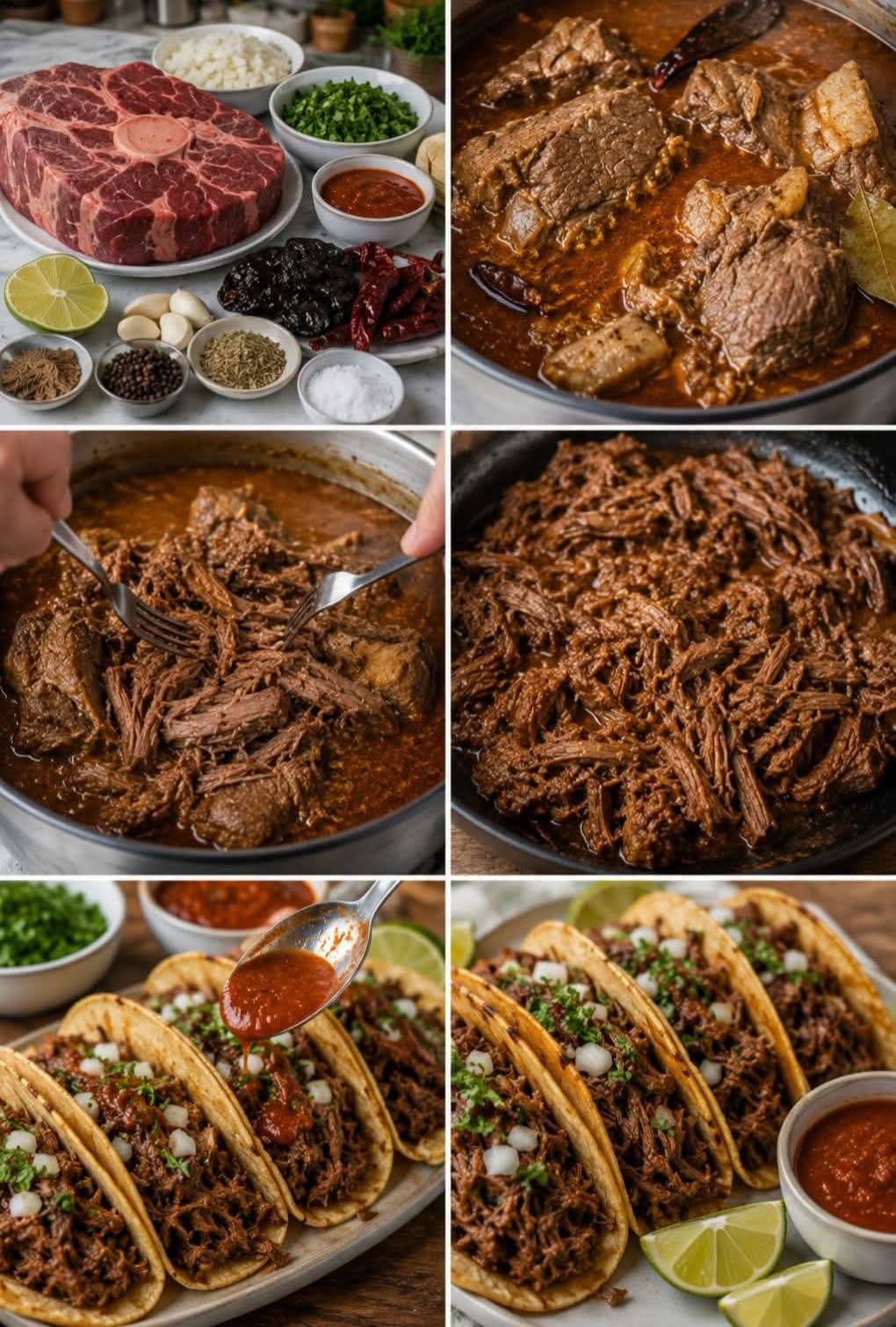🌮🥩🔥 TACOS DE CHAMBERETE ESTILO MEXICANO 