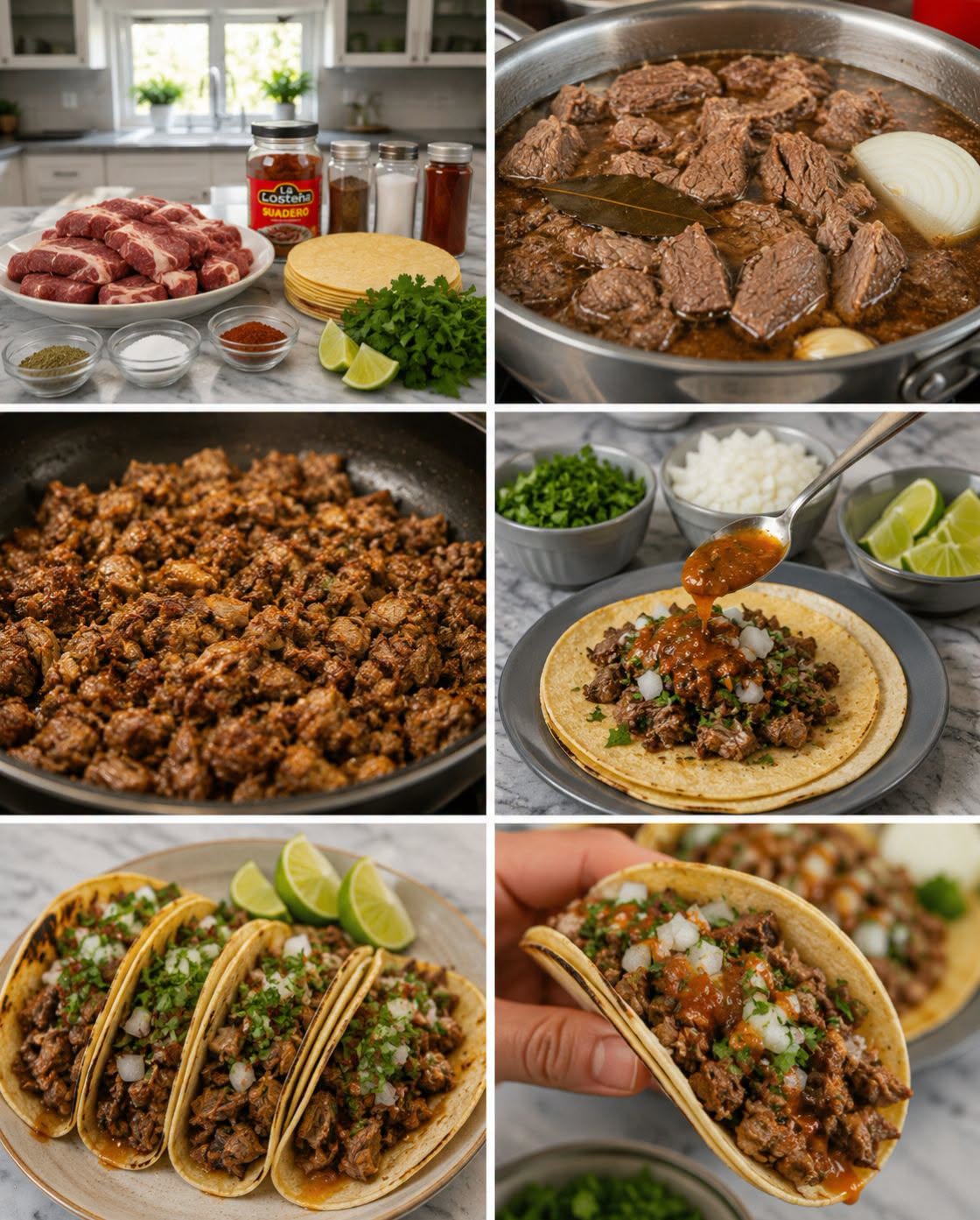 🌮🥩🏡 TACOS DE SUADERO ESTILO CASERO