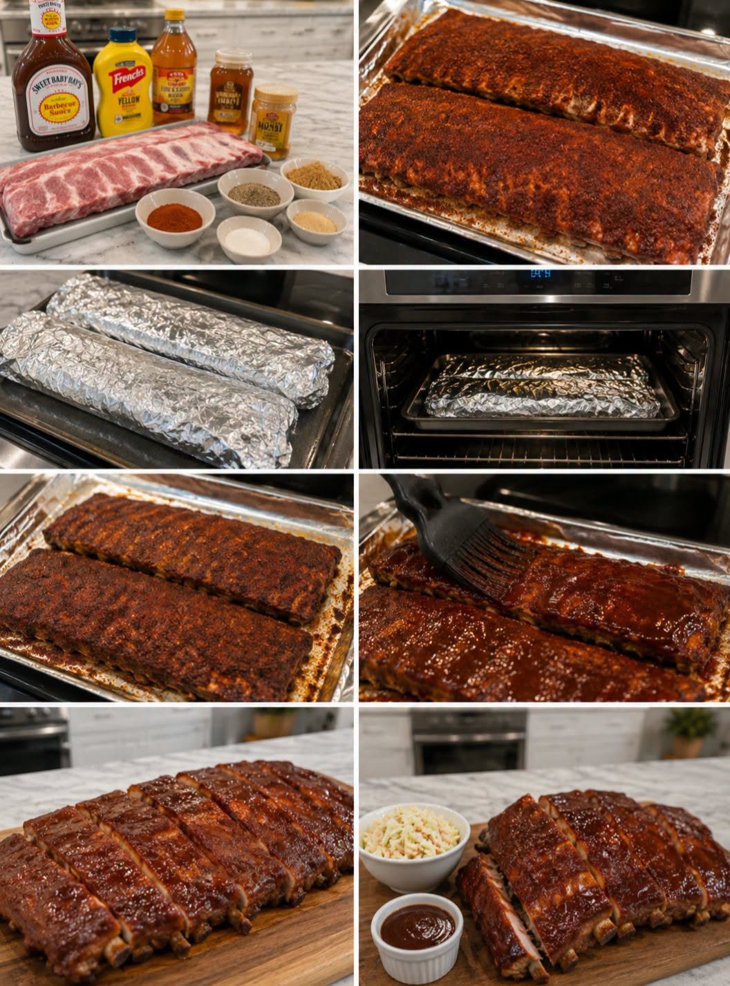 🍖🔥🍯 COSTILLAS BBQ AL HORNO