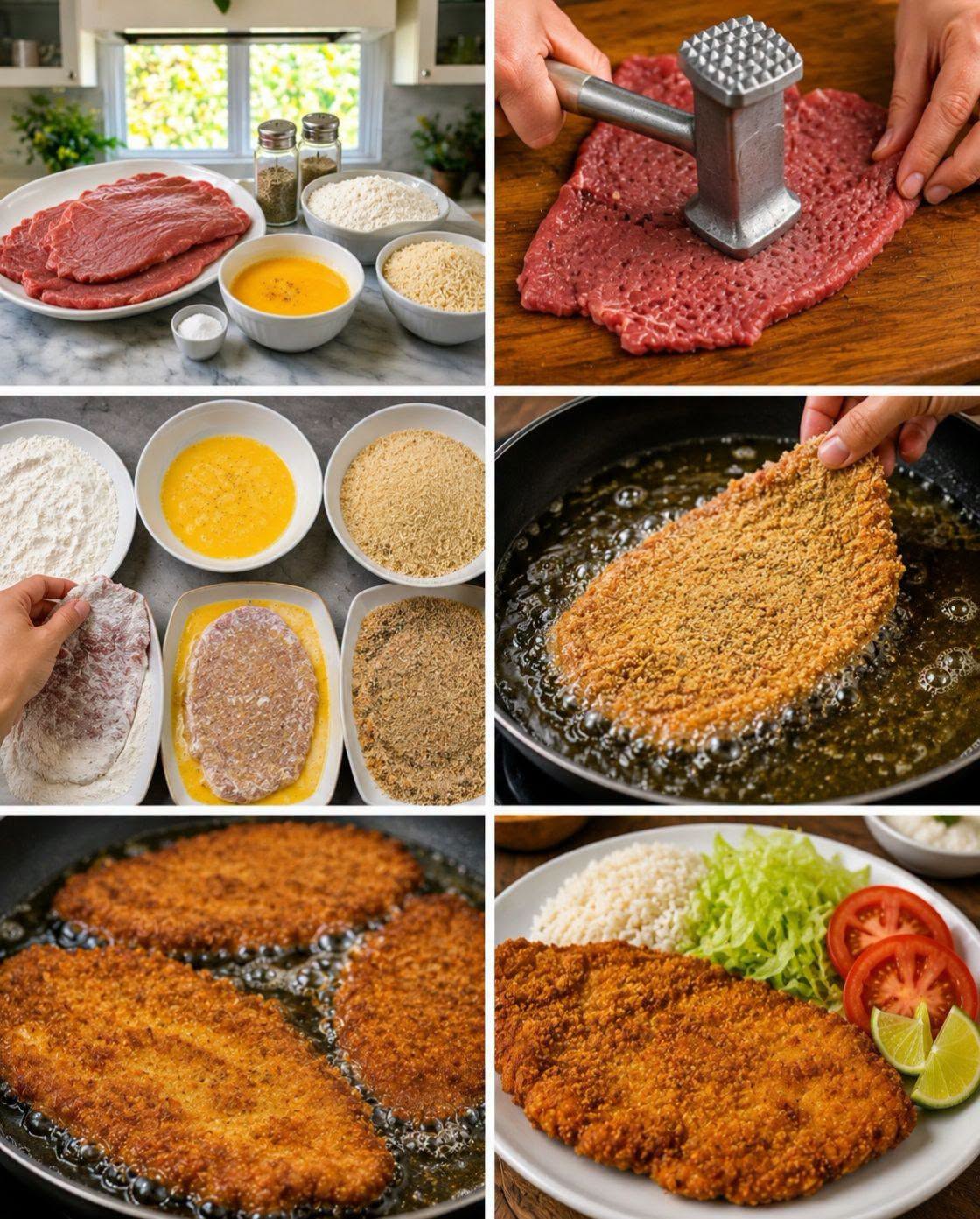 🥩🍞🔥 MILANESA DE RES EMPANIZADA