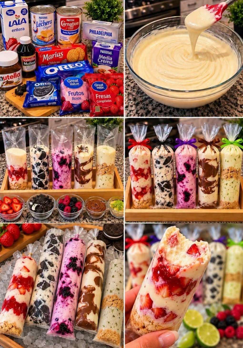 🍓🍪✨ BOLIS GOURMET CHEESECAKE CREMOSOS