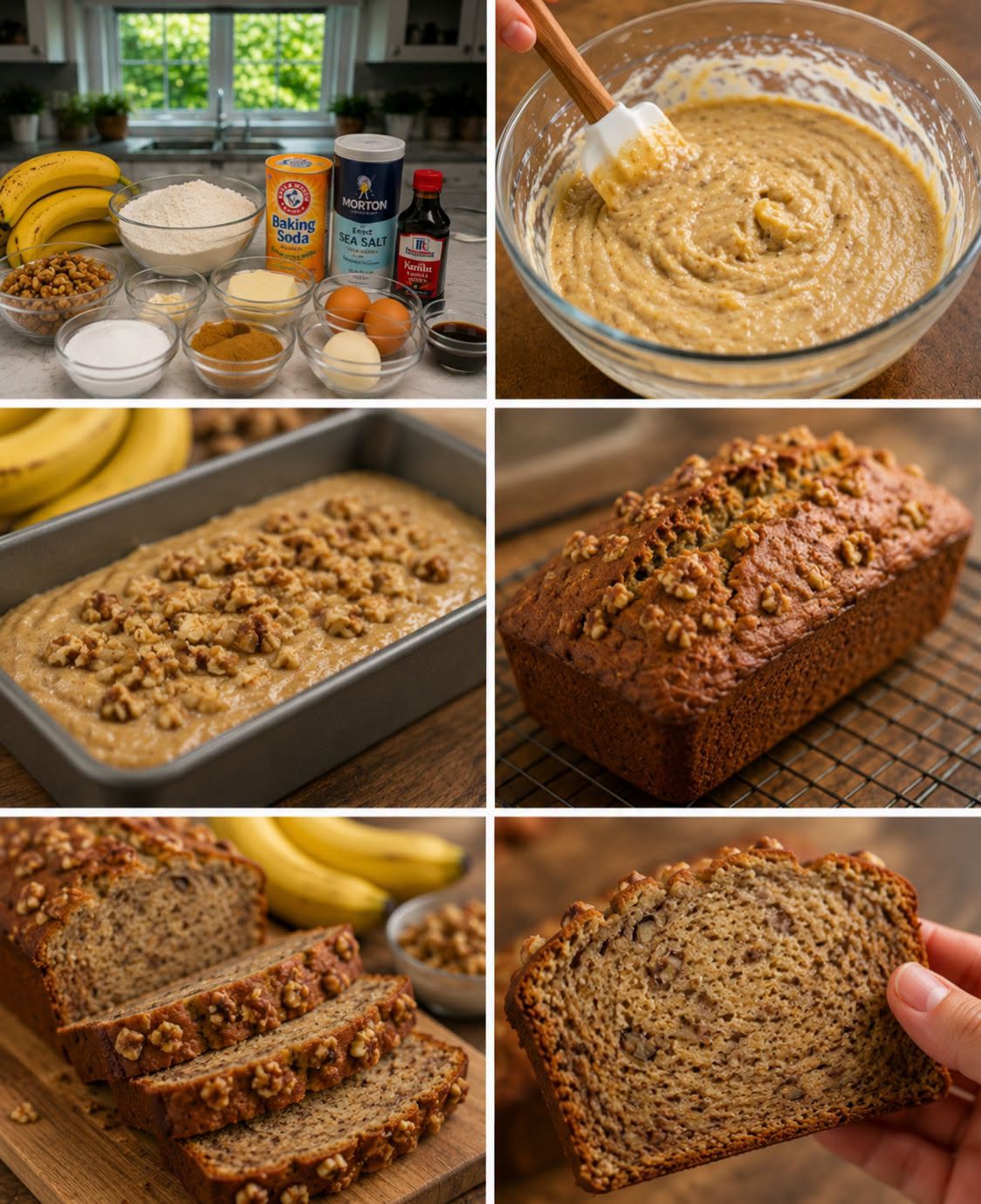 🍌🍞🌰 PAN DE PLÁTANO CON NUEZ