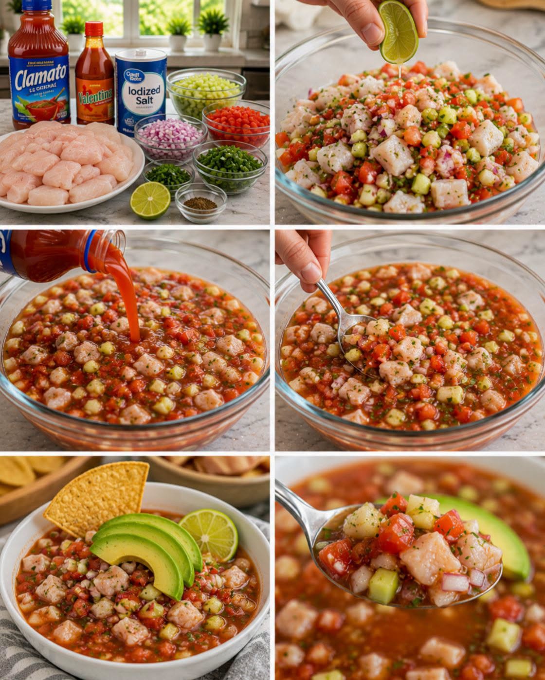 🐟🍋🌶️ CEVICHE DE TILAPIA