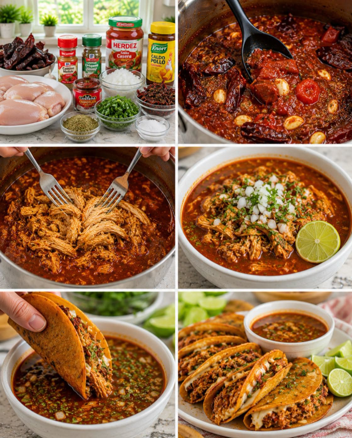 🍗🌶️🔥 BIRRIA DE POLLO CON QUESABIRRIAS