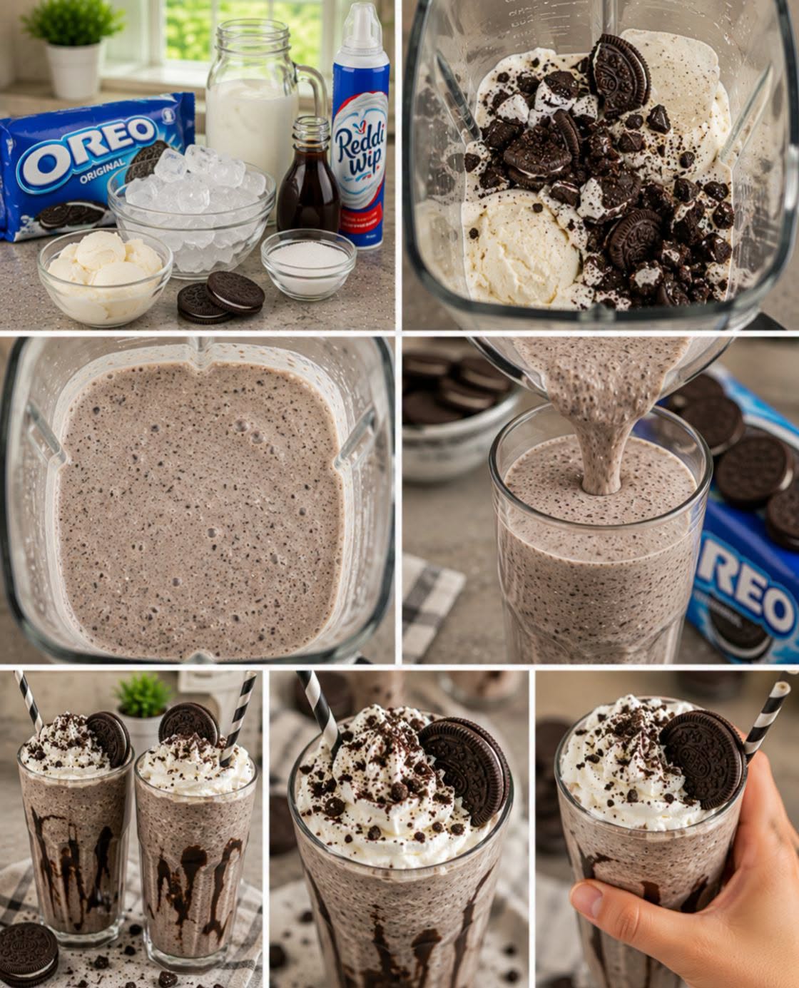 🍪🥤❄️ FRAPPÉ DE OREO CASERO