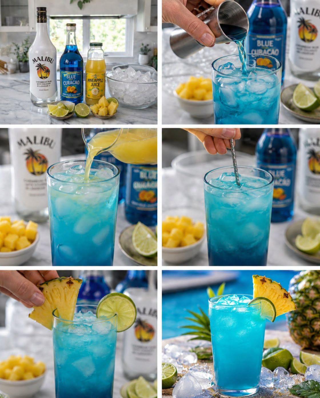 🍍💙🍹 BLUE HAWAIIAN O AZULITO 