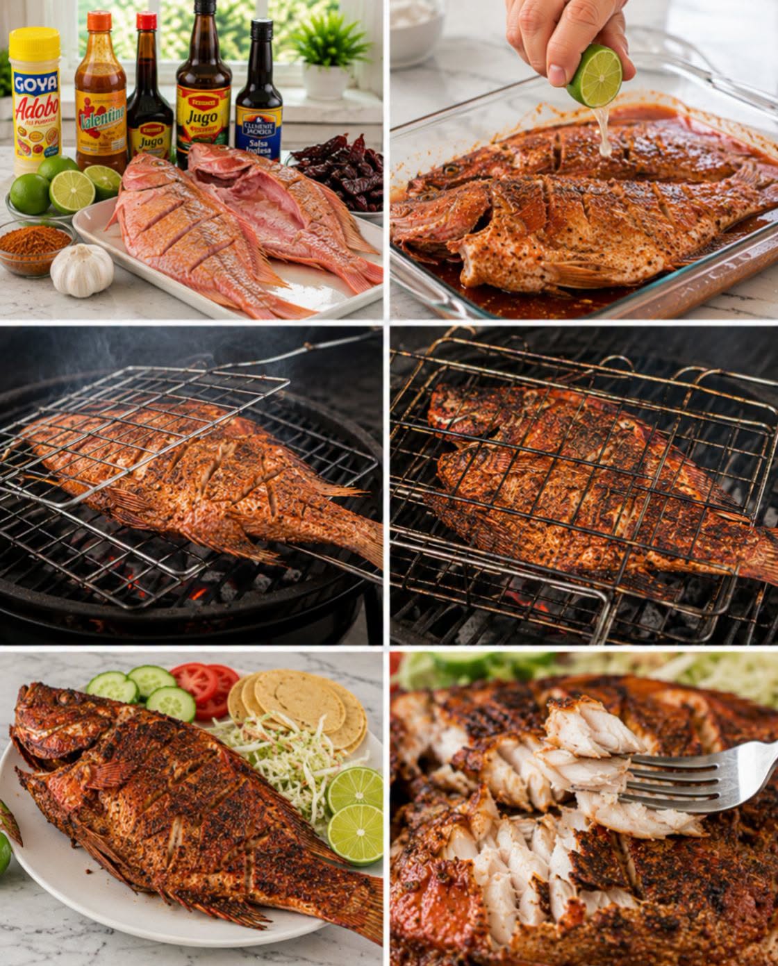 🐟🔥🍋 PESCADO ZARANDEADO ESTILO SINALOA