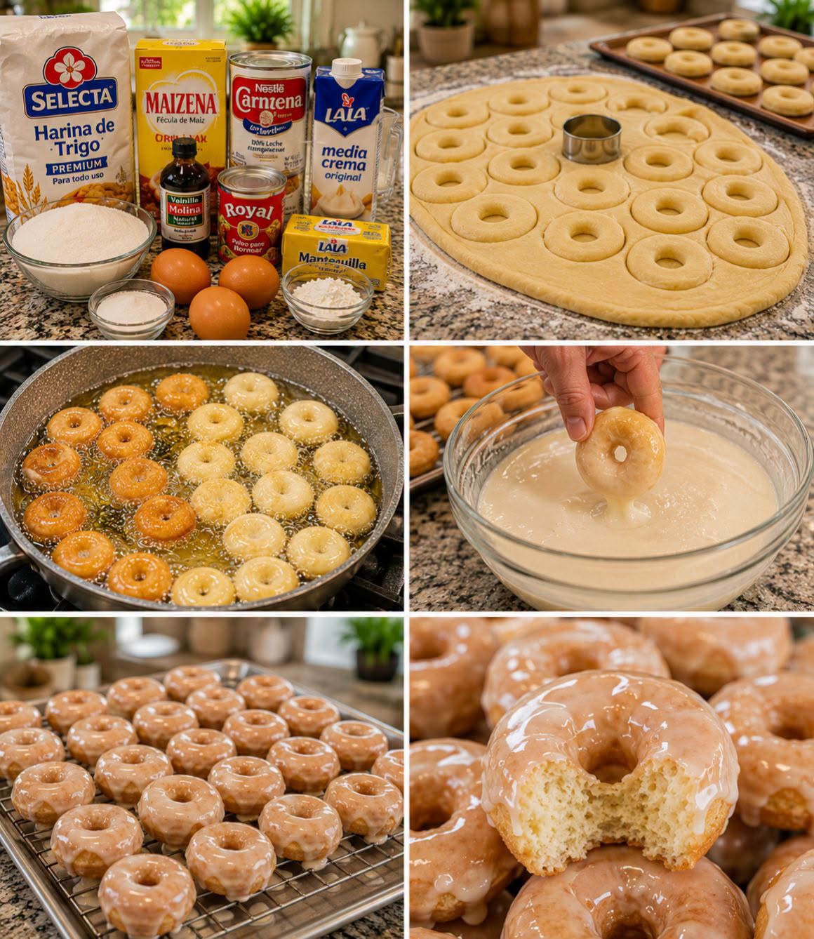 🍩✨ MINI DONITAS GLASEADAS