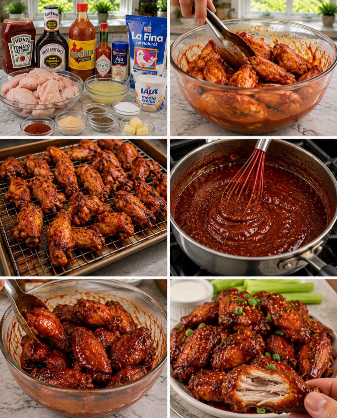 🍗🔥🌶️ ALITAS BBQ PICANTES