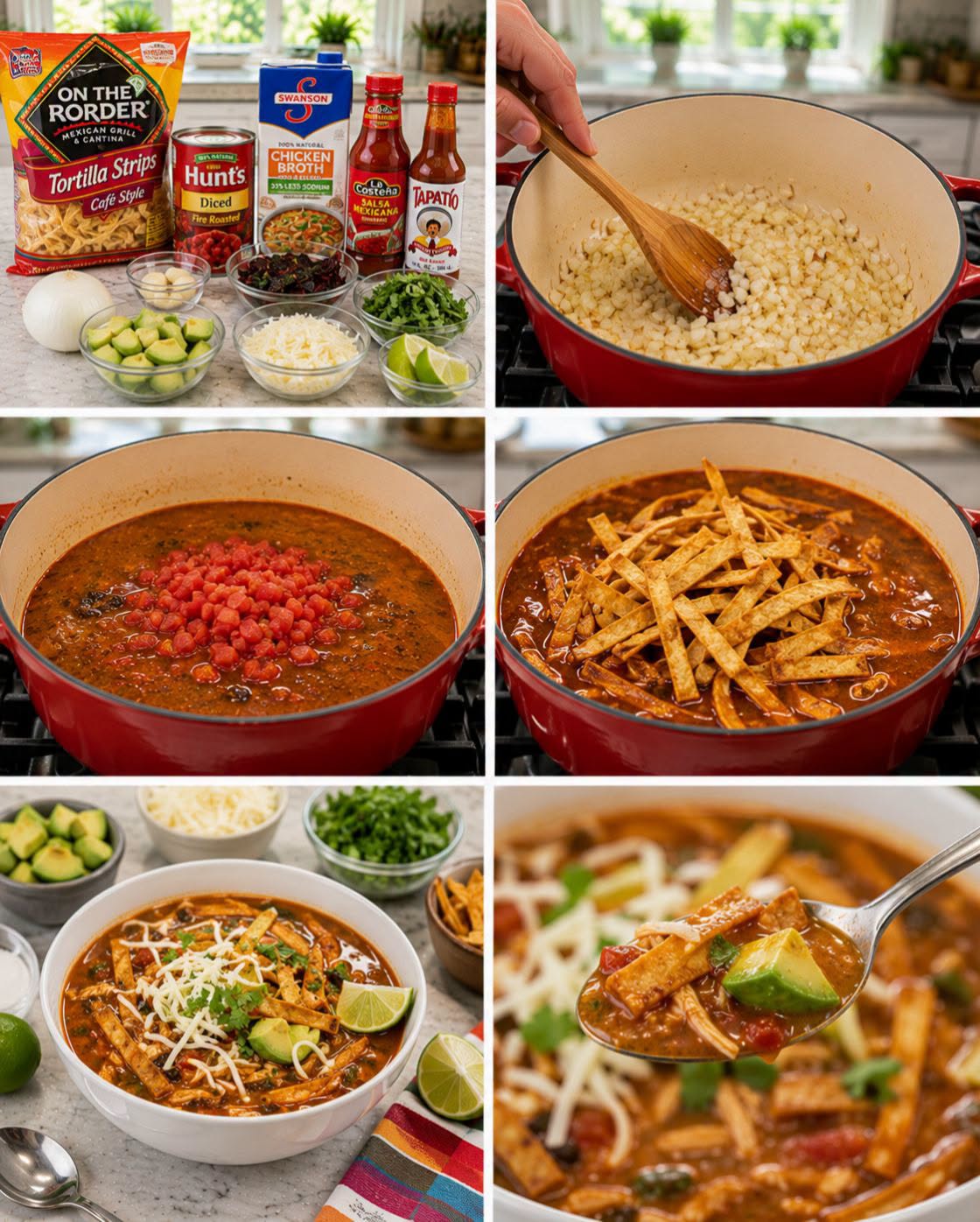 🍲🌮✨ SOPA DE TORTILLA