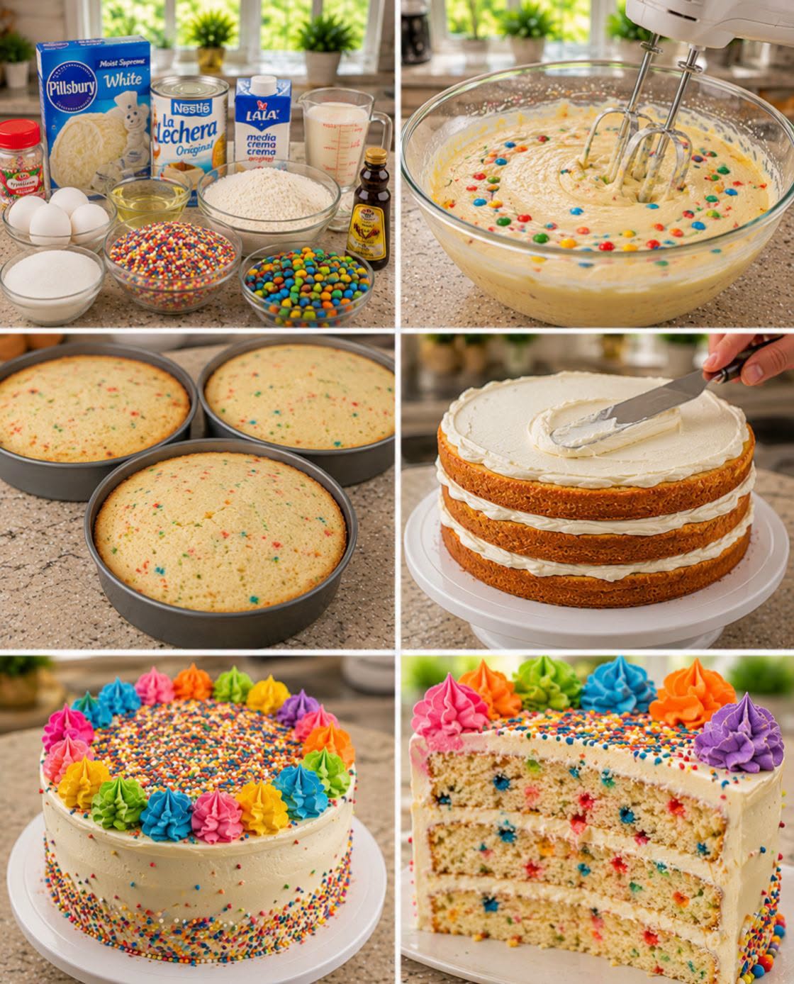 🎂🌈🎉 PASTEL FIESTA INFANTIL COLORIDO