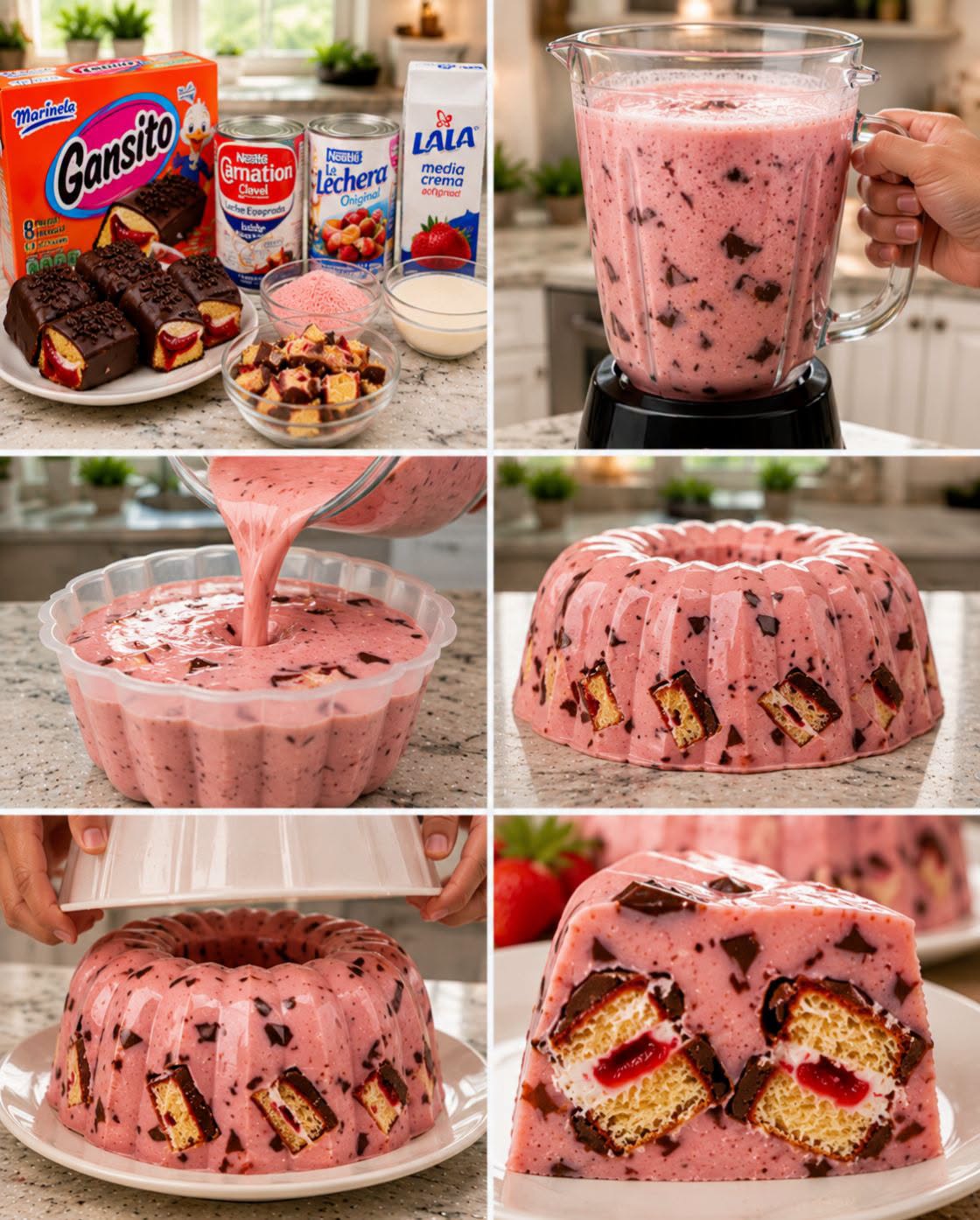 🍫🍓✨ GELATINA DE GANSITO