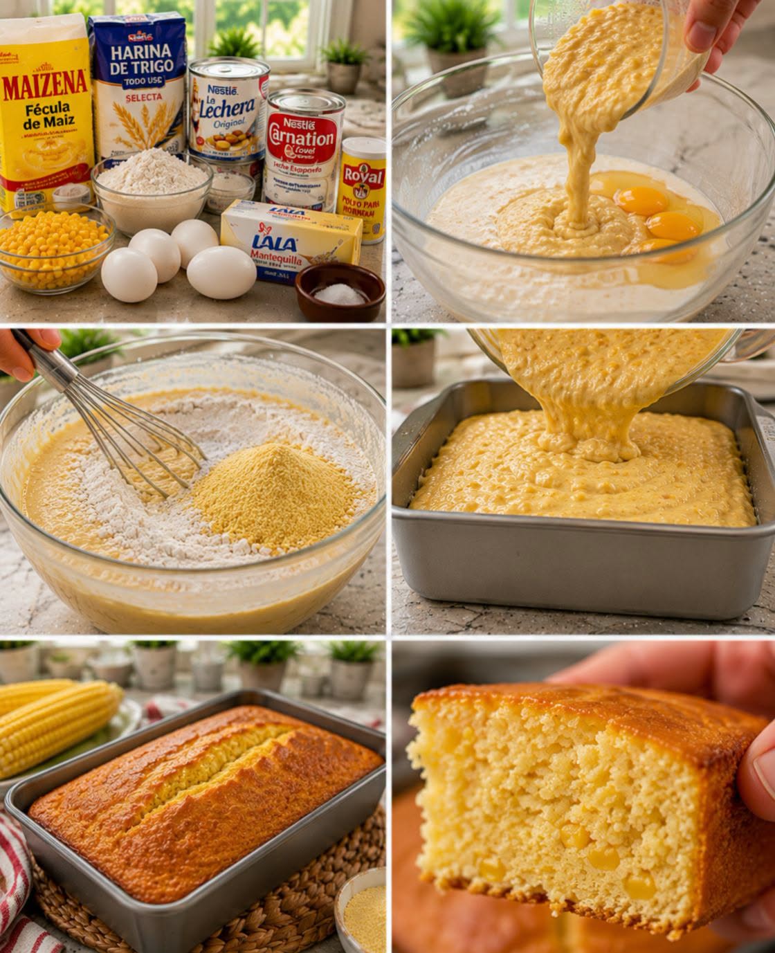 🌽🍞✨ PAN DE ELOTE CASERO