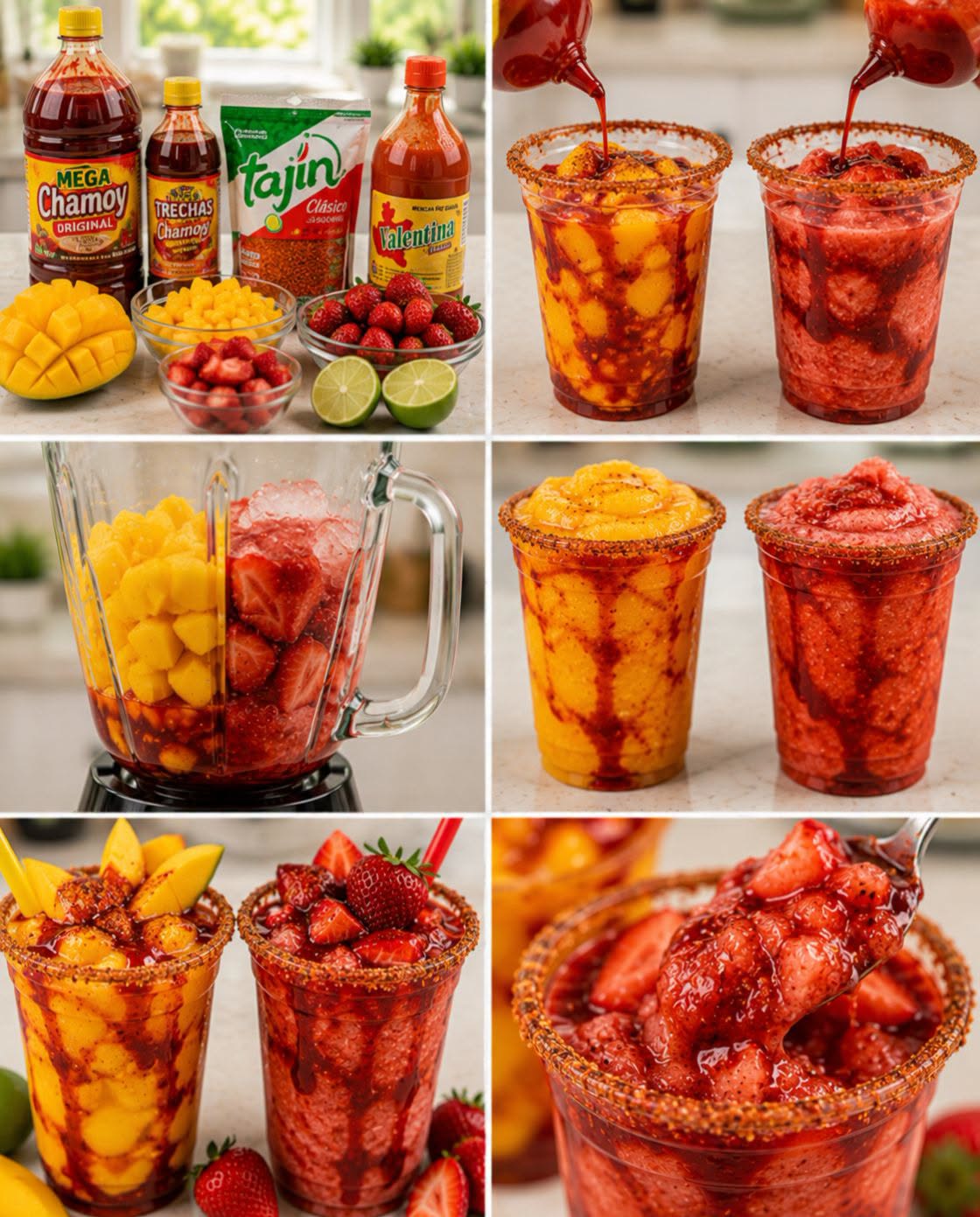 🥭🍓🌶️✨ MANGONADA Y FRESADA CON CHAMOY