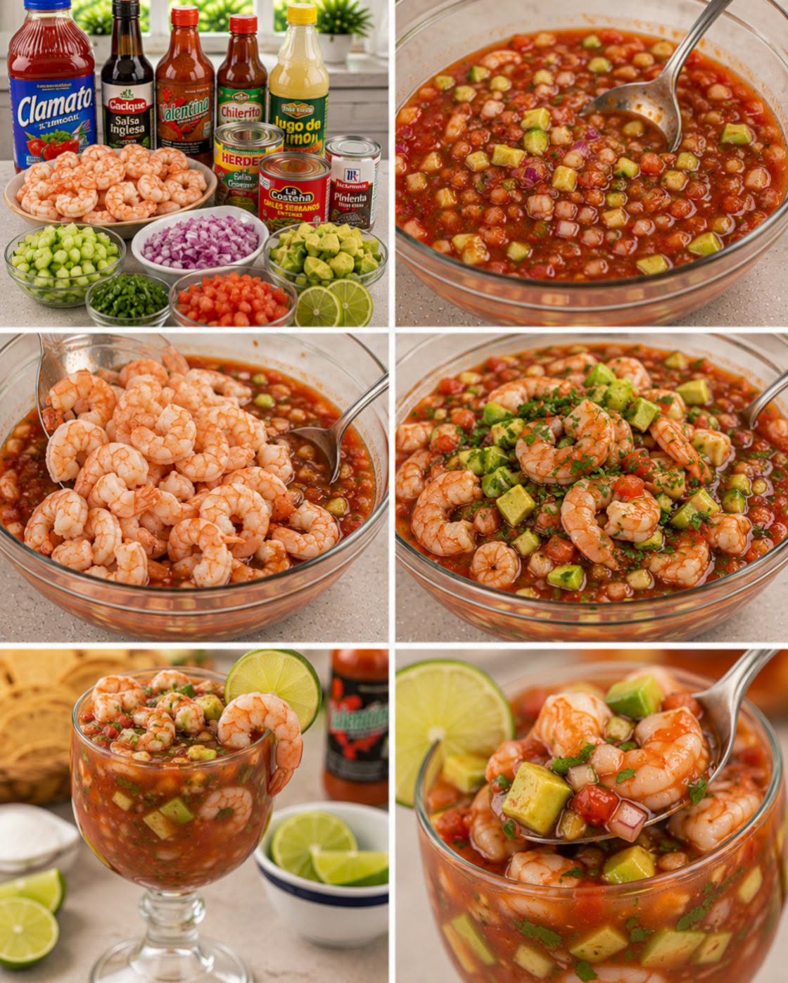 🍤🍅🥑✨ CÓCTEL DE CAMARÓN ESTILO SINALOA