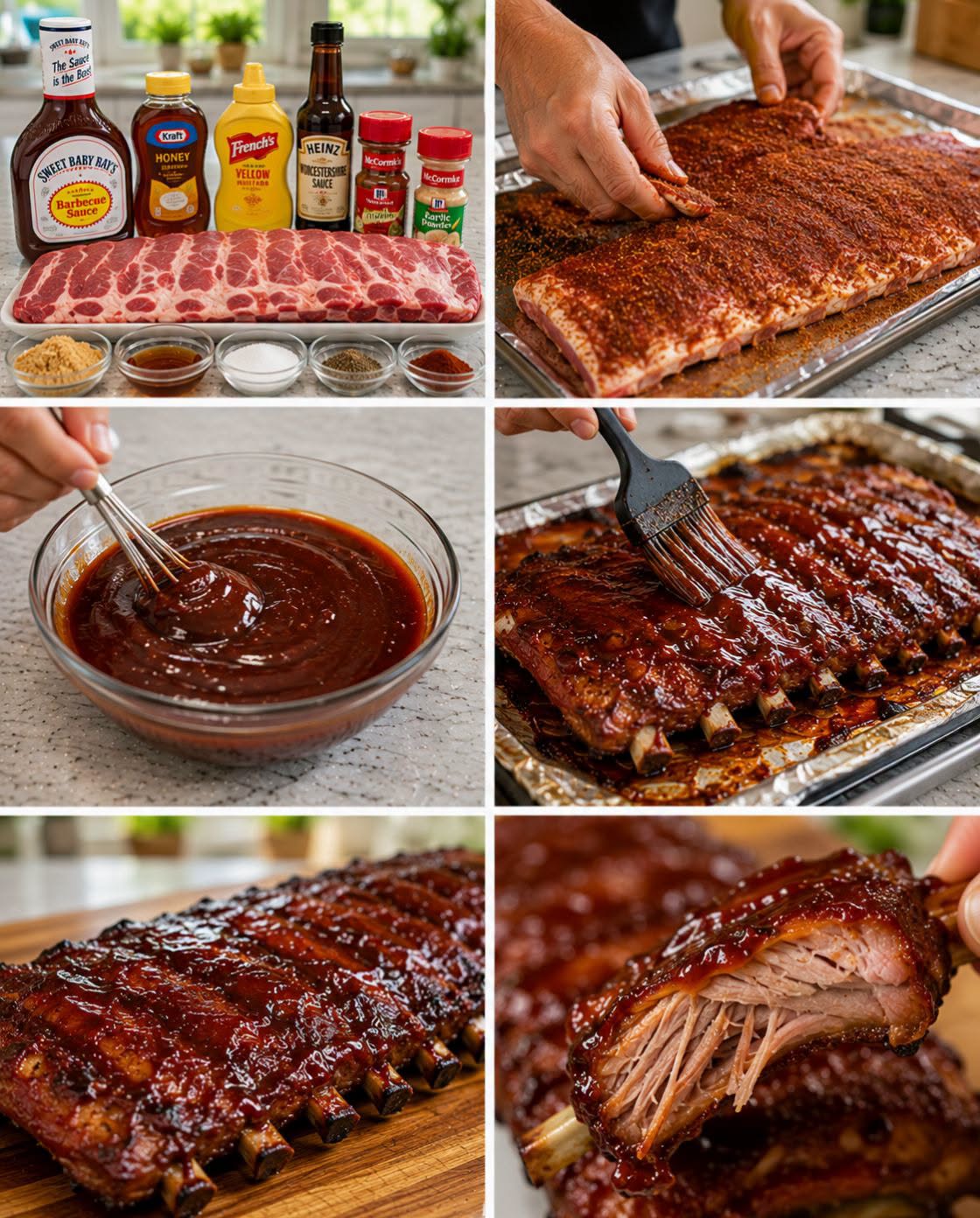 🍖🔥🍯✨ COSTILLAS BBQ AL HORNO