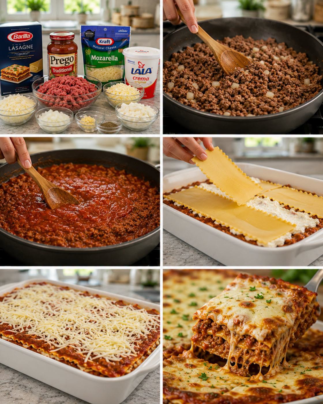 🧀🍝🥩 LASAÑA DE CARNE Y QUESO