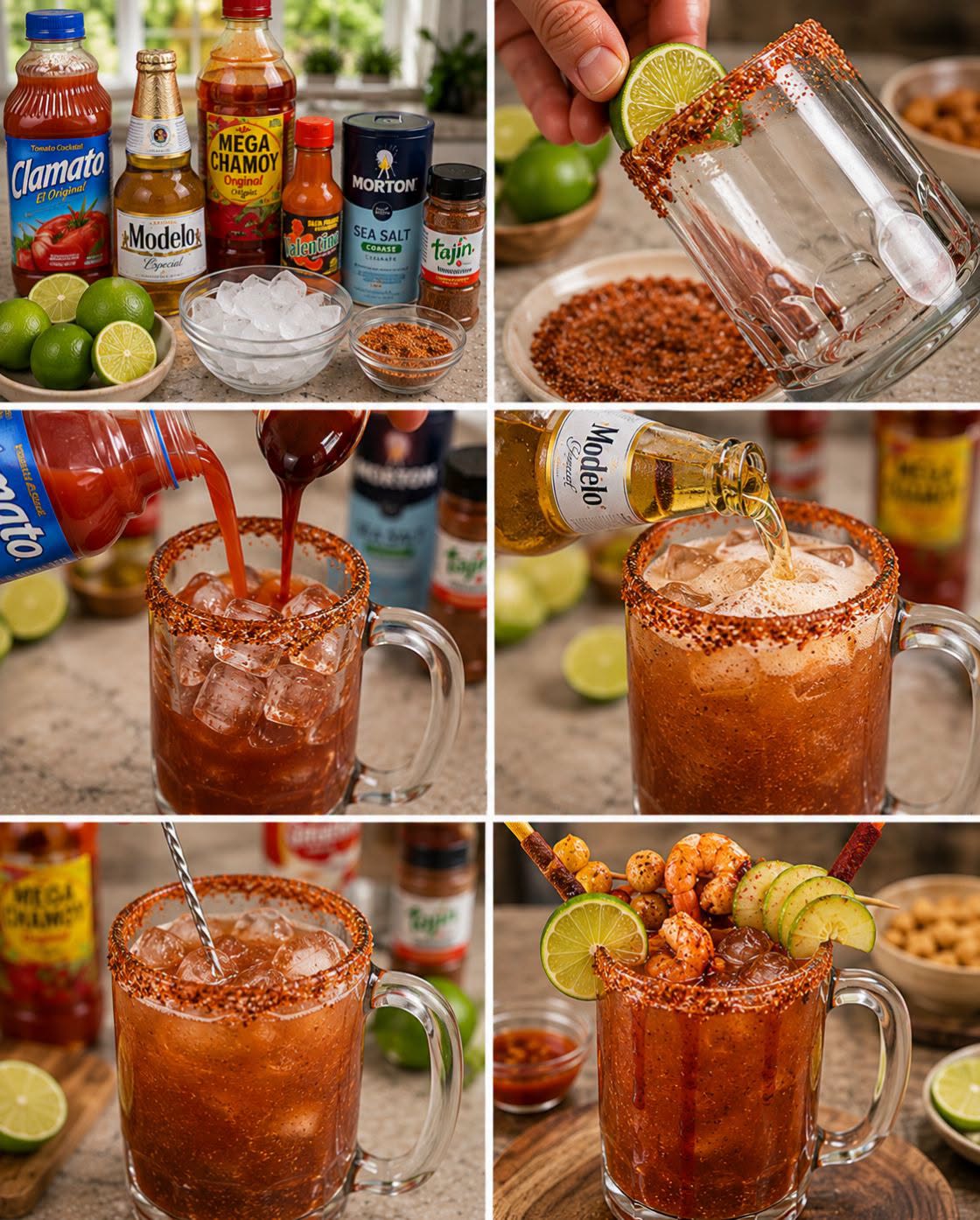 🍺🍅🌶️✨ MICHELADA ESTILO SINALOA