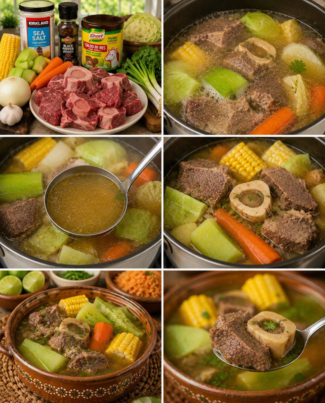 🍲🥩🥕✨ CALDO DE RES CASERO BIEN SERVIDO