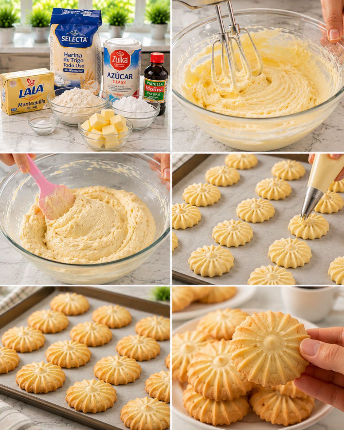 🧈🍪✨ GALLETAS DE MANTEQUILLA CASERAS