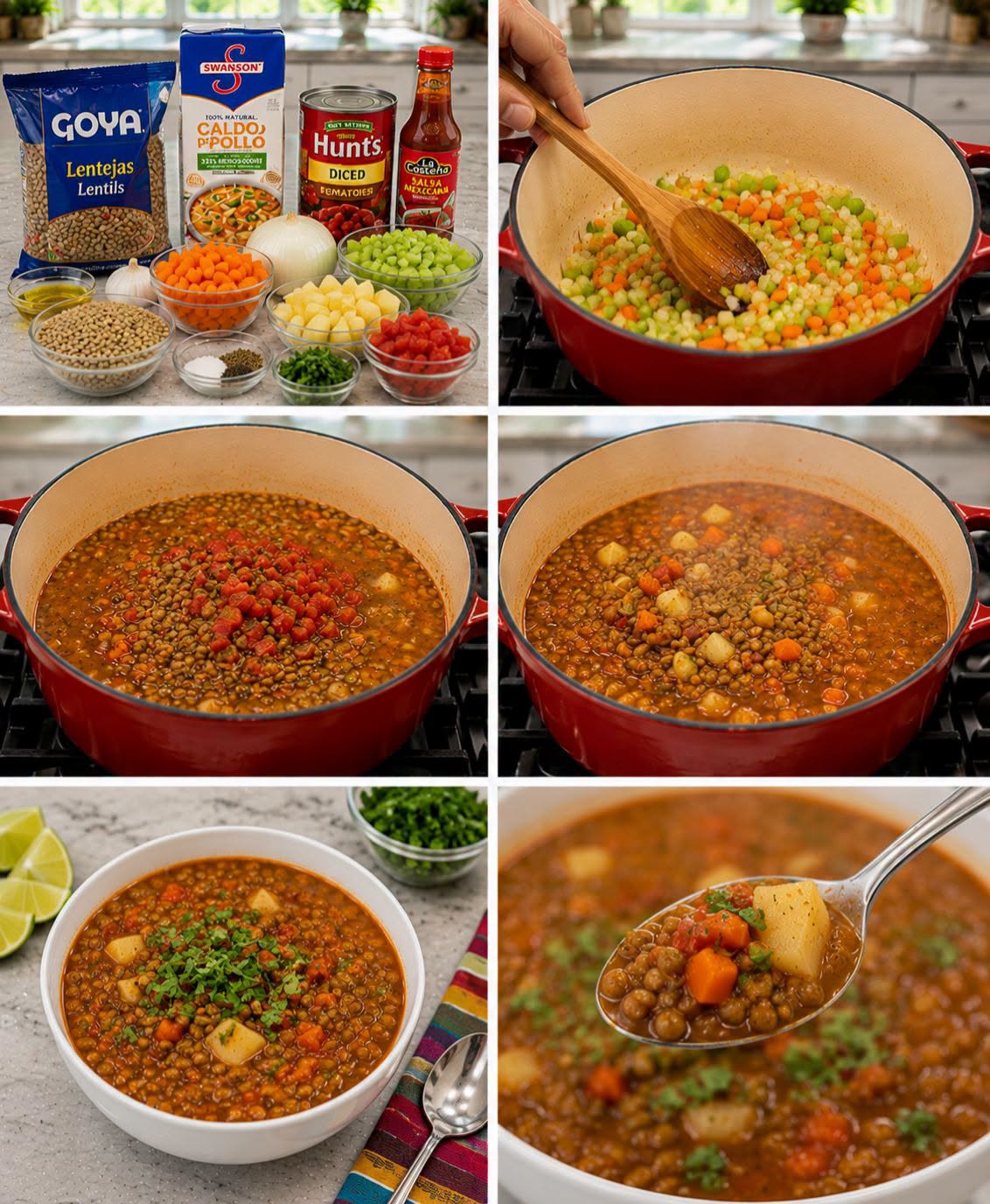 🥣🫘🥕✨ CALDO DE LENTEJAS CASERO