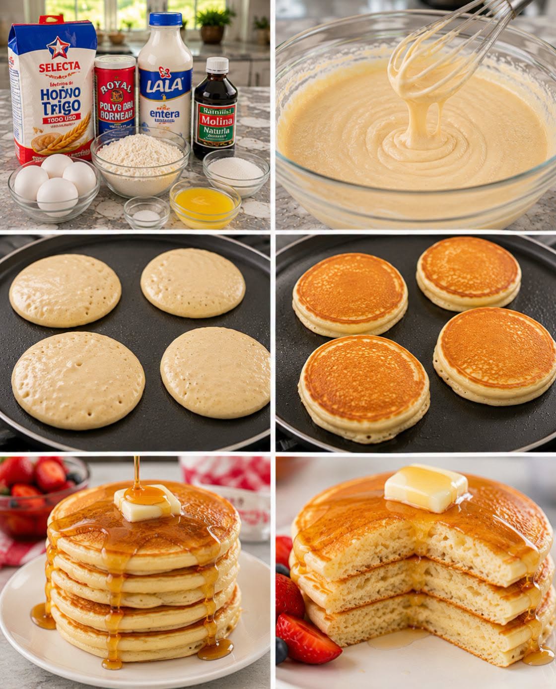 🥞🧈🍯✨ HOT CAKES ESPONJOSOS