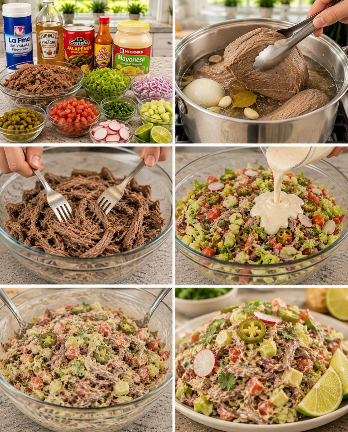 🥩🥬🍅✨ SALPICÓN DE RES