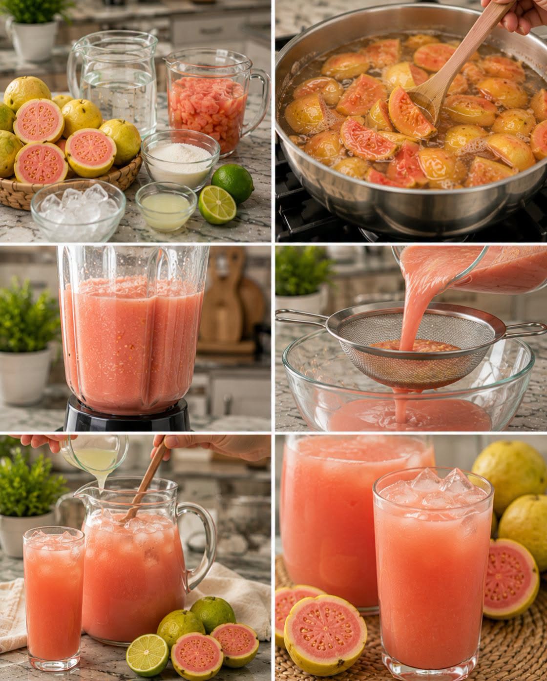 🍹🍈✨ AGUA FRESCA DE GUAYABA