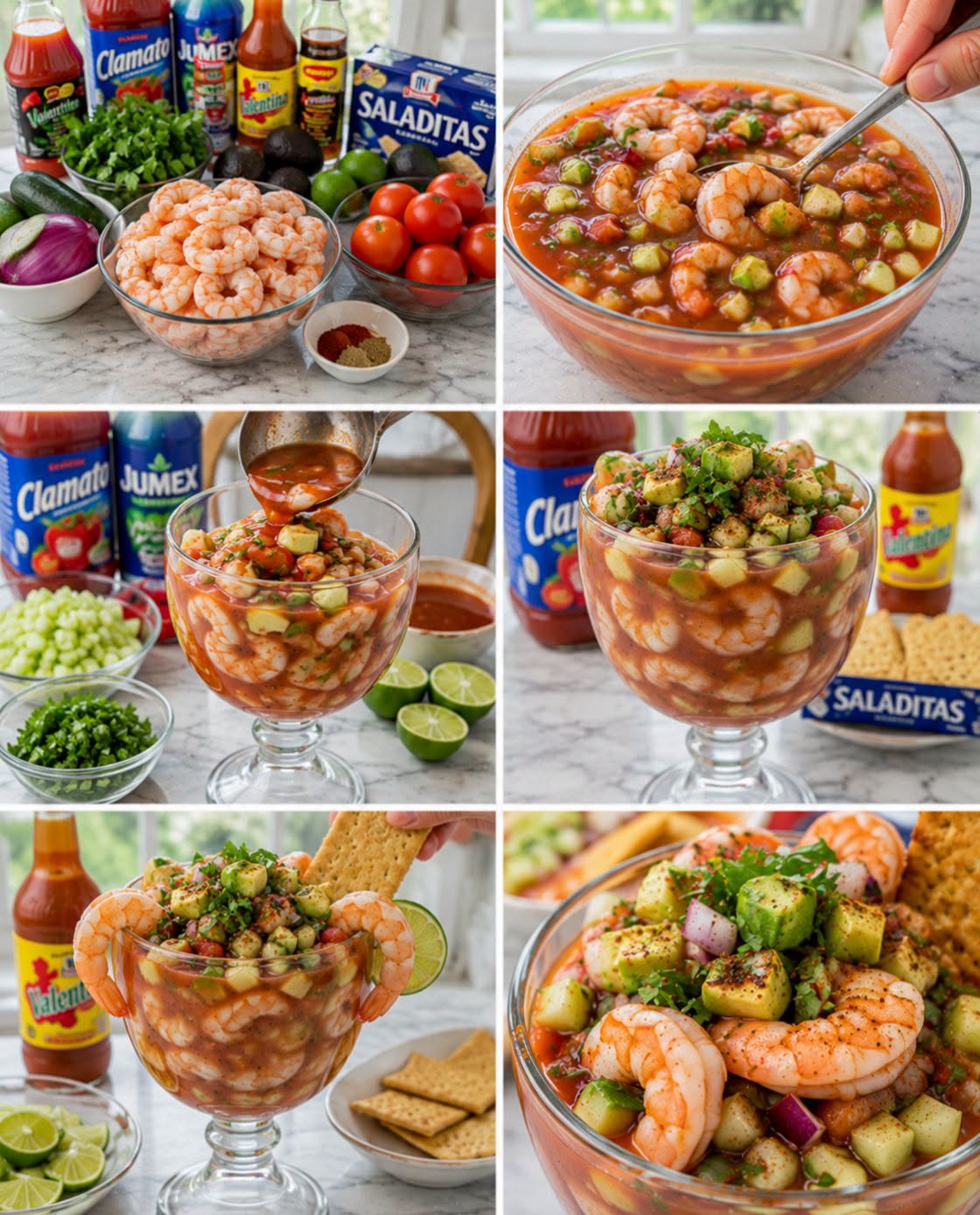 🦐🍅🥑✨ CÓCTEL DE CAMARÓN ESTILO SINALOA