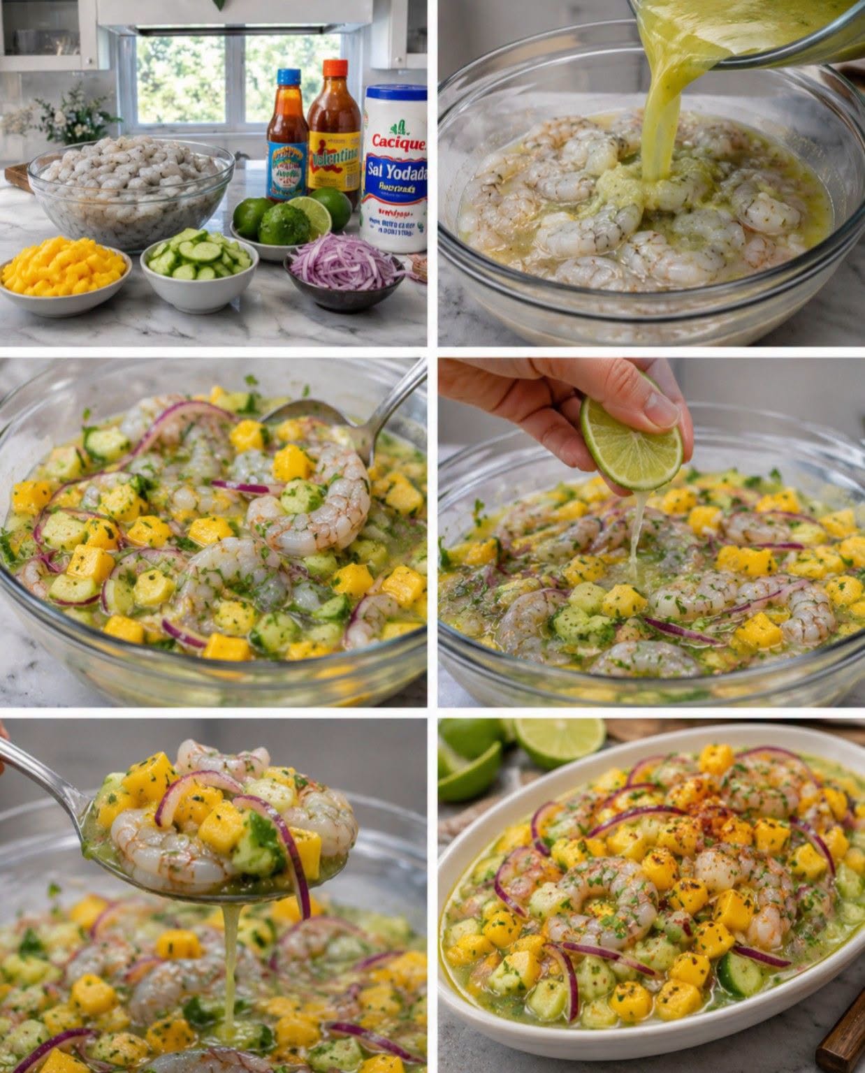 🥭🦐🥒 AGUACHILE DE MANGO CON CAMARÓN