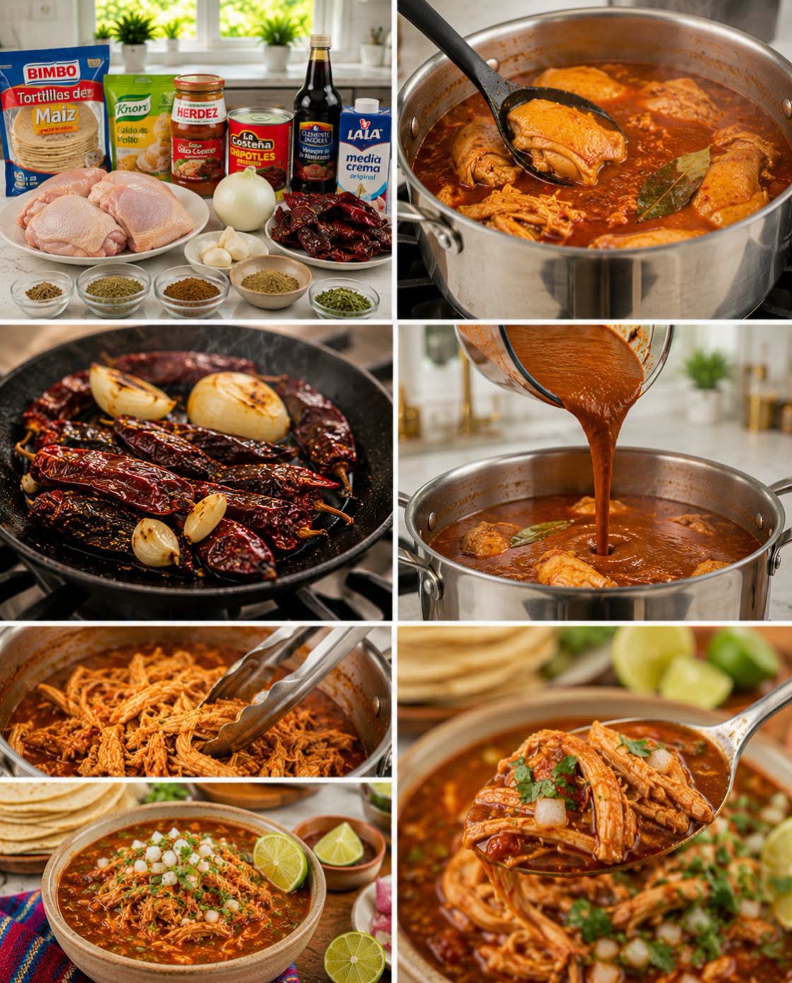 🍗🌮🔥 BIRRIA DE POLLO CASERA