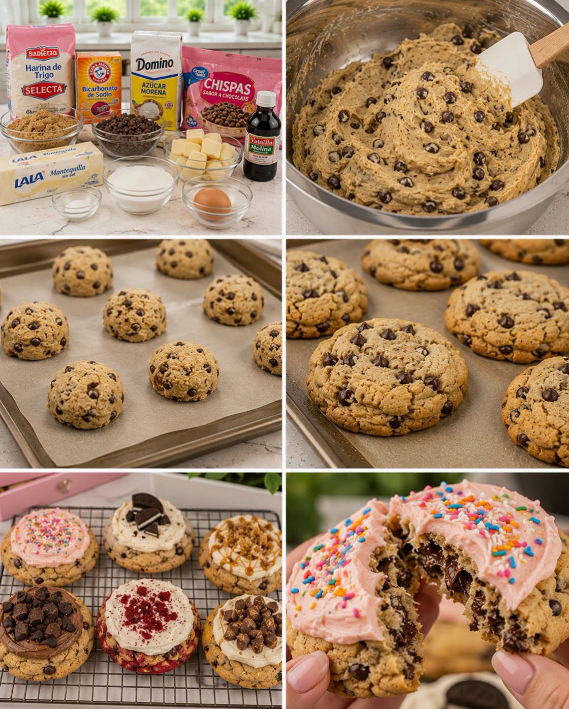 🍪🍫✨ CRUMBL COOKIES CASERAS