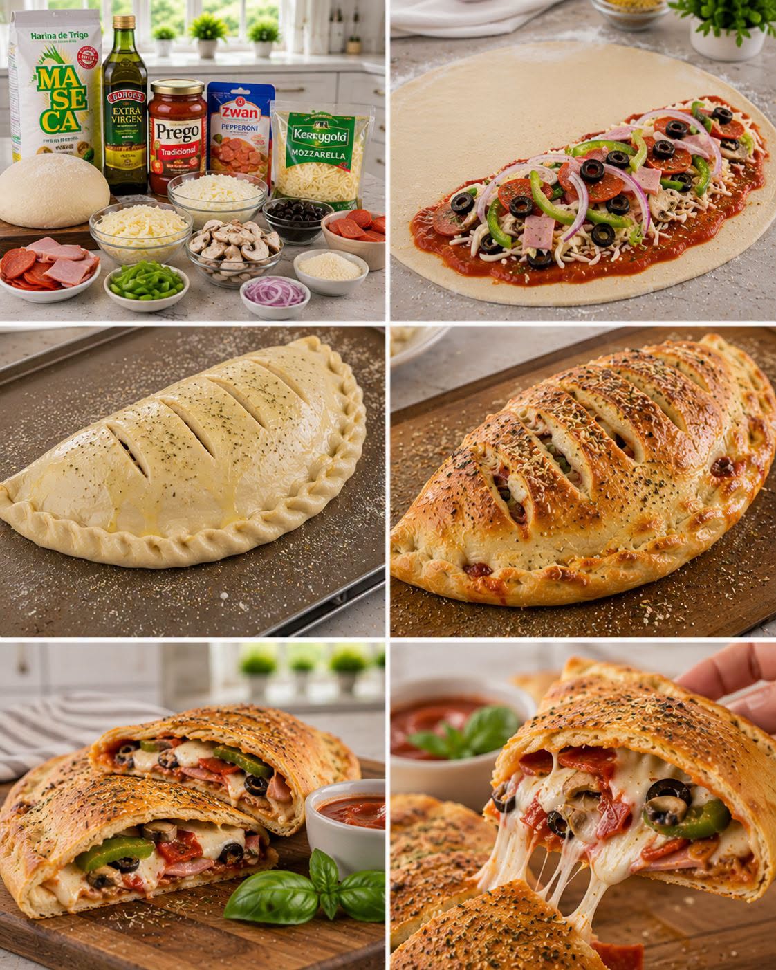 🍕🧀🇮🇹 CALZONE ITALIANO SUPREMO