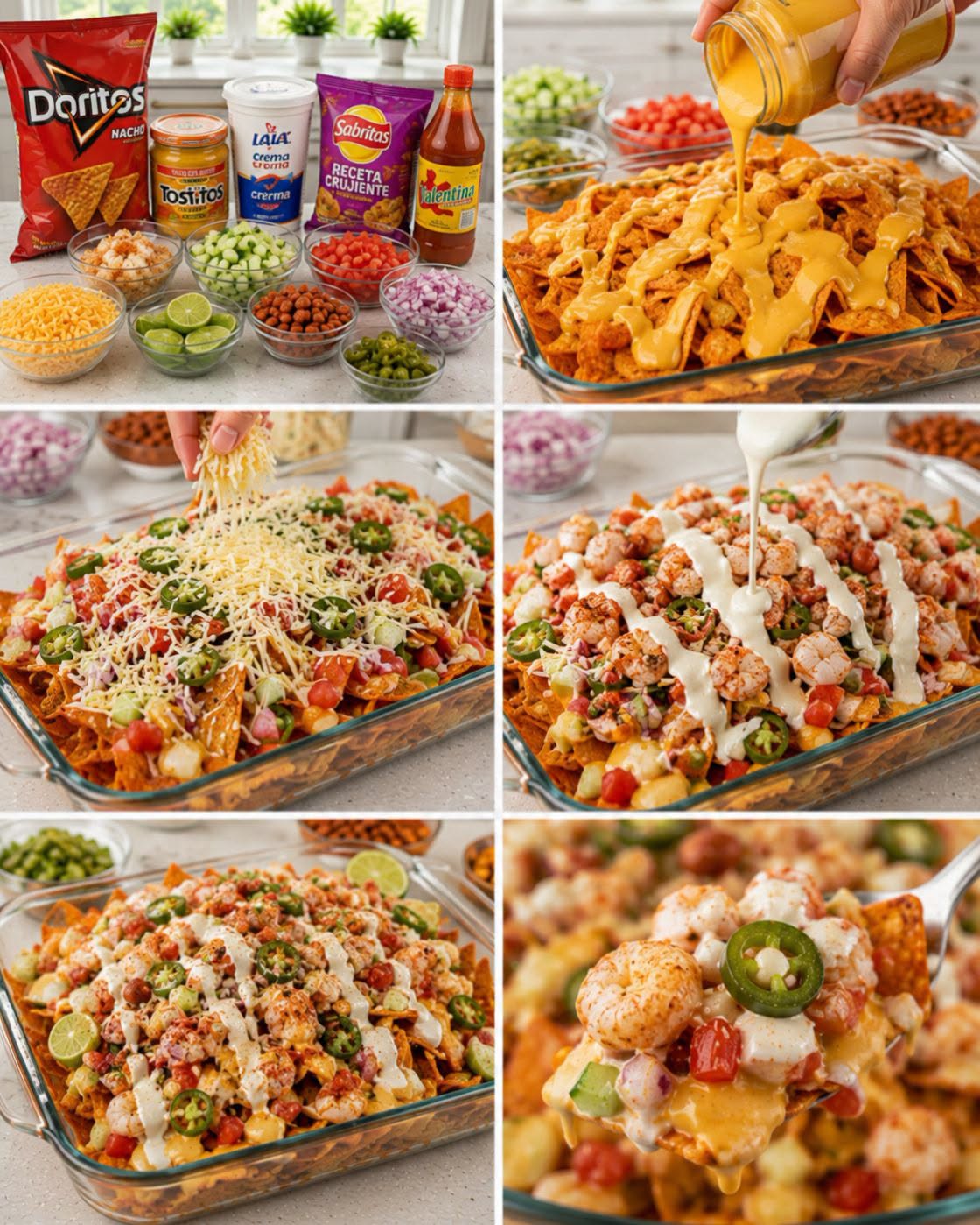 🌽🦐🧀 DORINACHOS SUPREMOS CON CAMARÓN