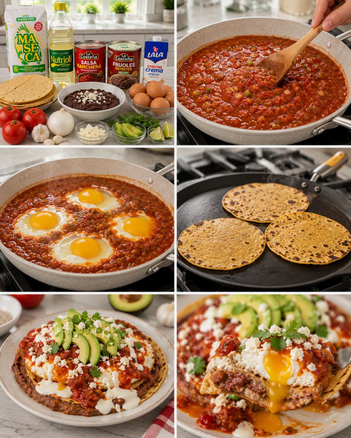 🍳🌶️🌽 HUEVOS RANCHEROS ESPECIALES