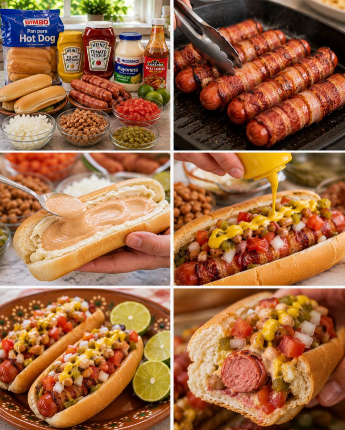 🌭🥓🫘✨ HOT DOG SONORENSE