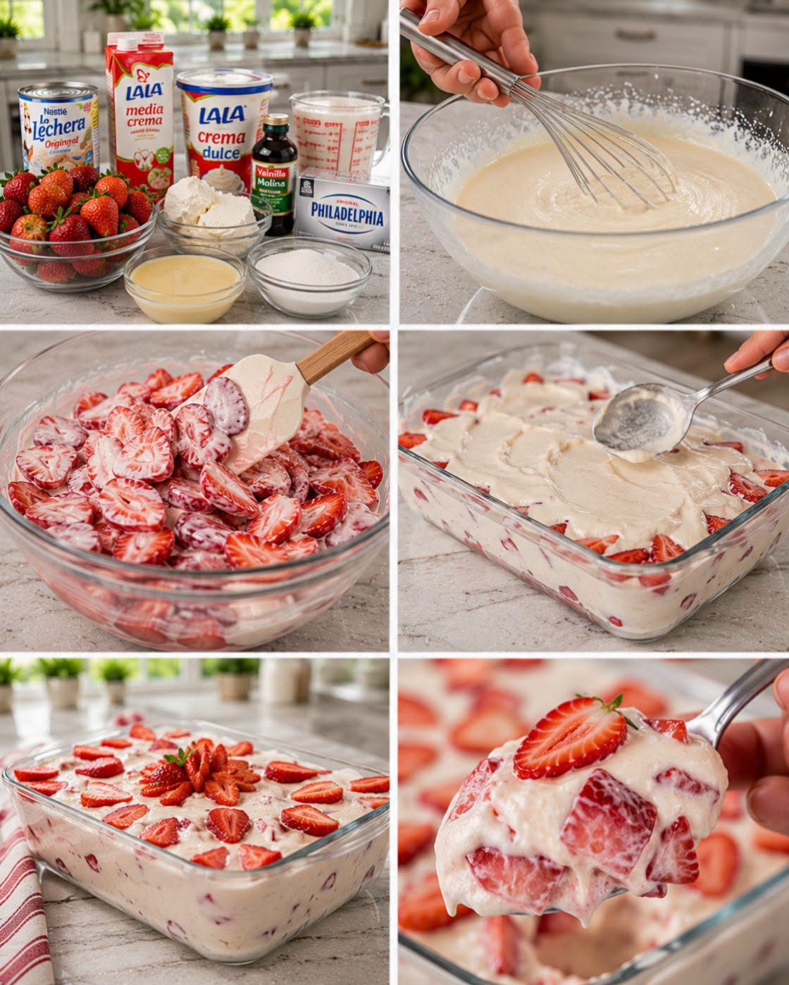 🍓🥛✨ FRESAS CON CREMA
