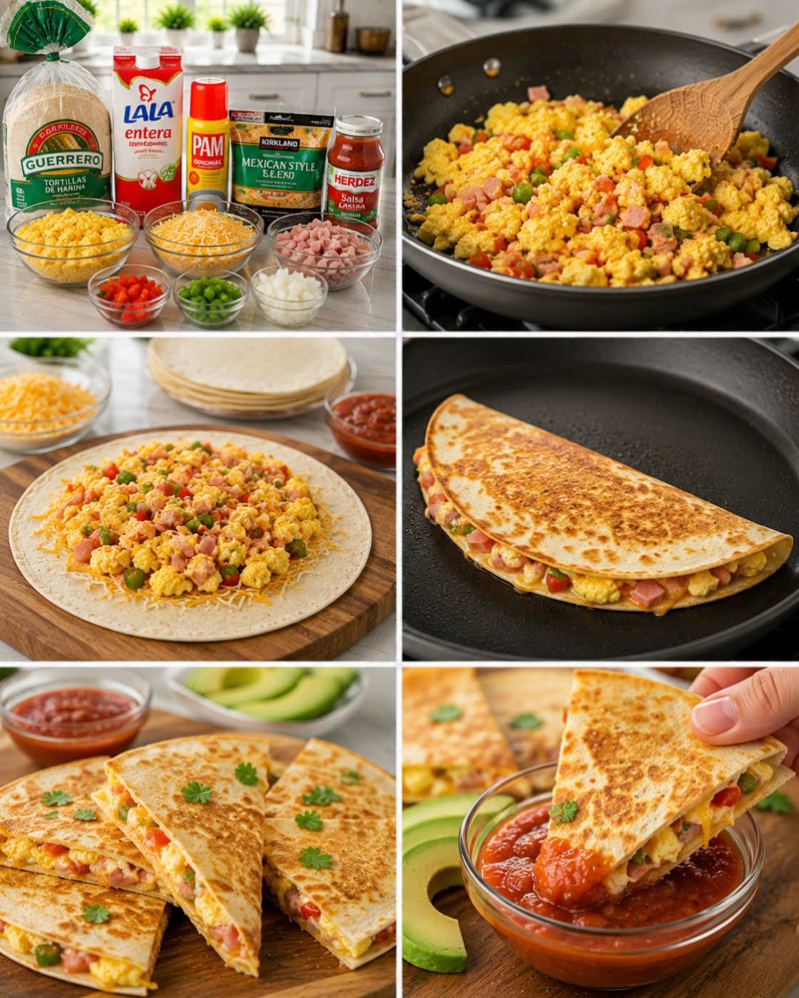 🌮🍳🧀 BREAKFAST QUESADILLA