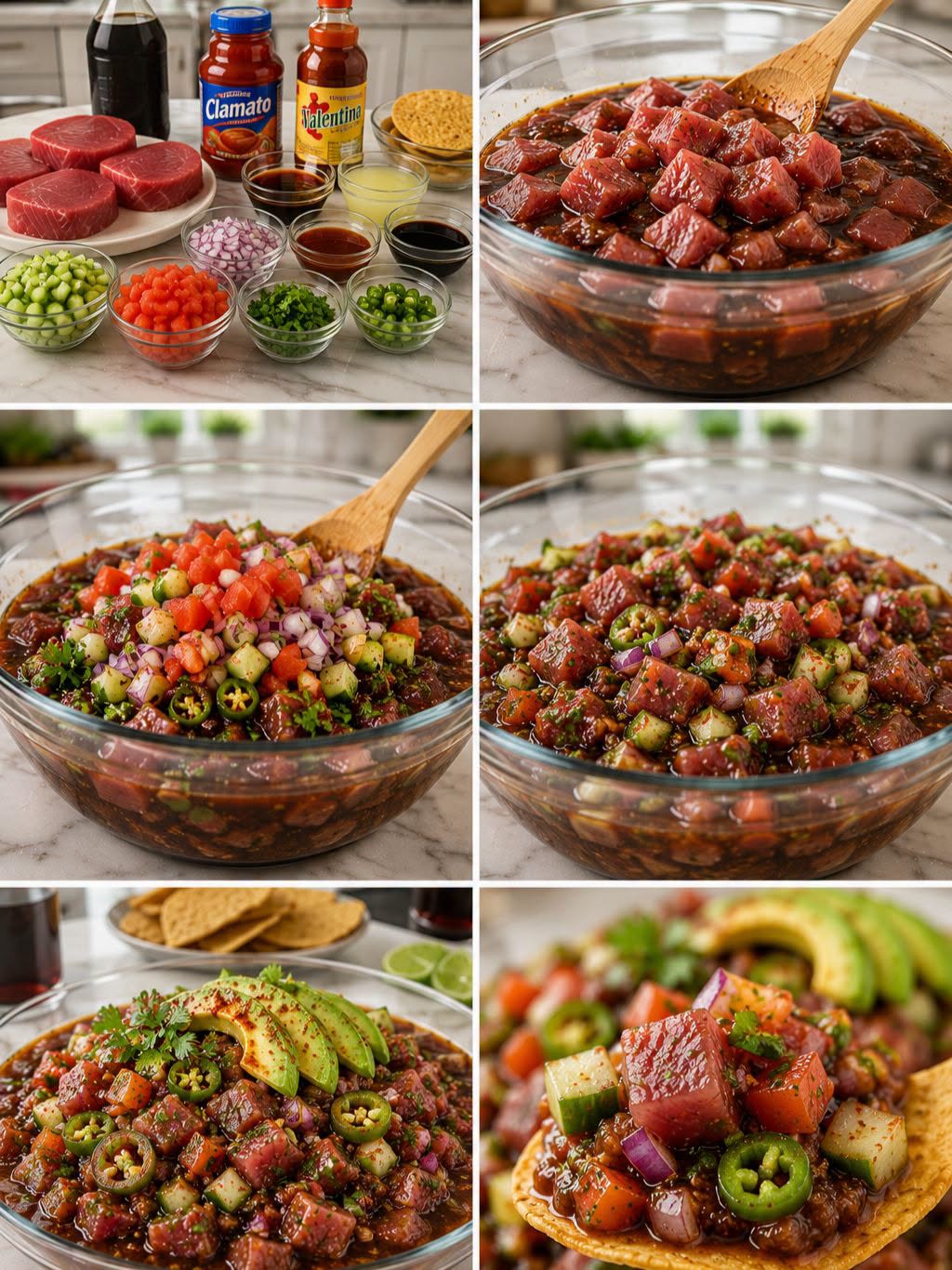 🐟🌶️🥑✨ CEVICHE DE ATÚN FRESCO ESTILO SINALOA