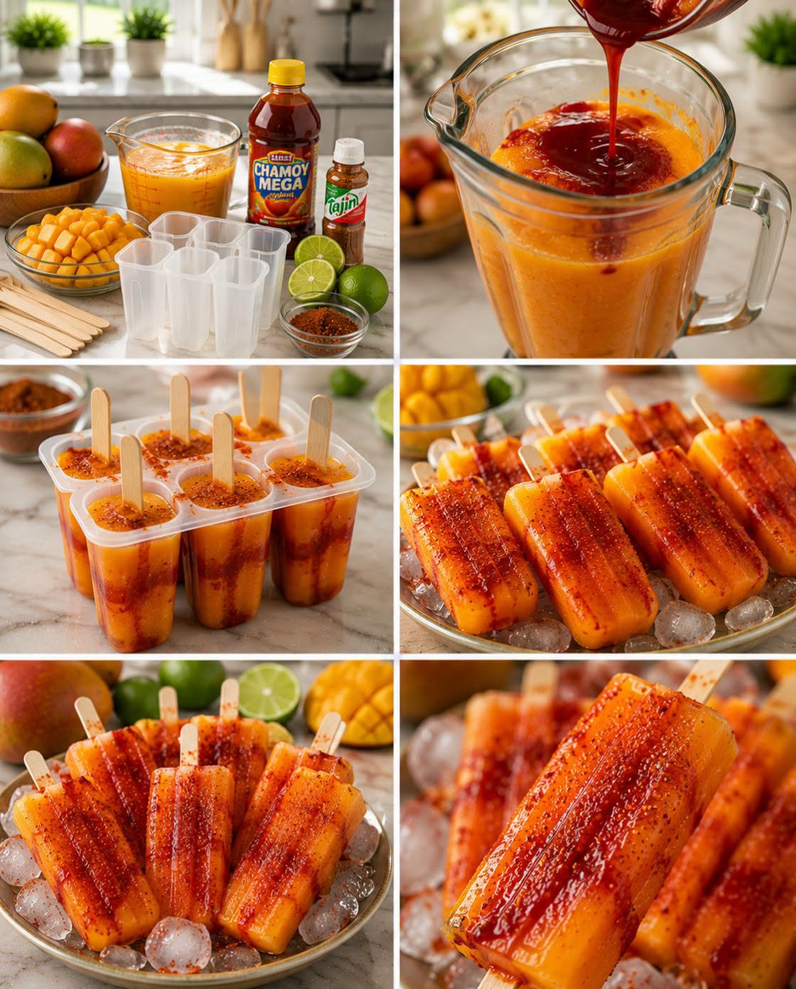 🥭🌶️✨ PALETAS DE MANGO CON CHAMOY