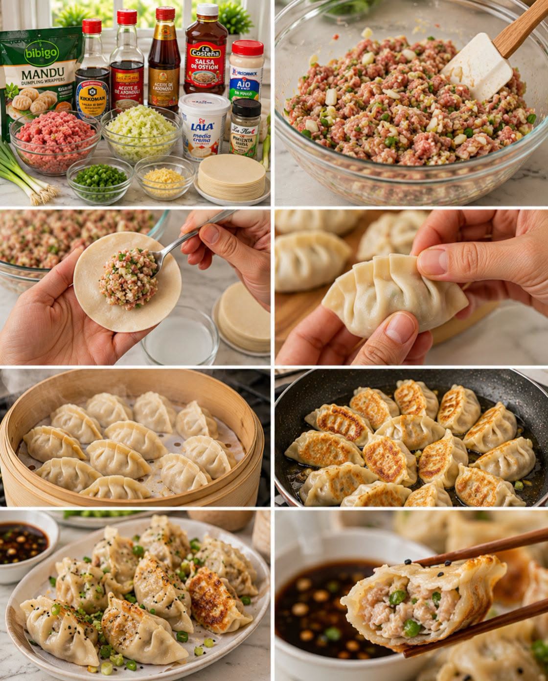 🥟🥢✨ DUMPLINGS CASEROS