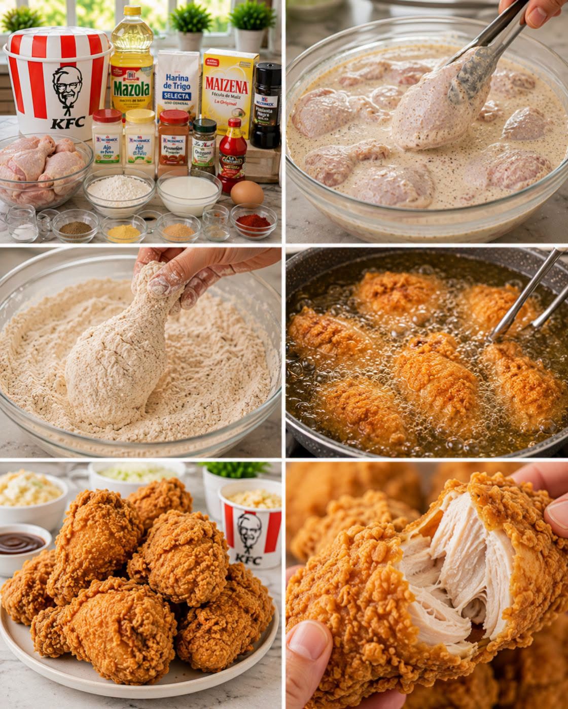 🍗🔥✨ POLLO CRUJIENTE ESTILO KFC