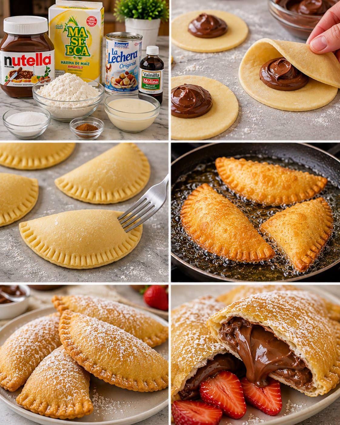 🥟🍫✨ EMPANADAS DE NUTELLA
