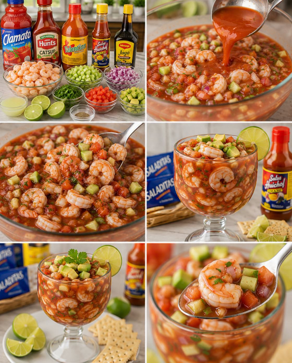 🍤🍅🥑  CÓCTEL DE CAMARÓN ESTILO RESTAURANTE